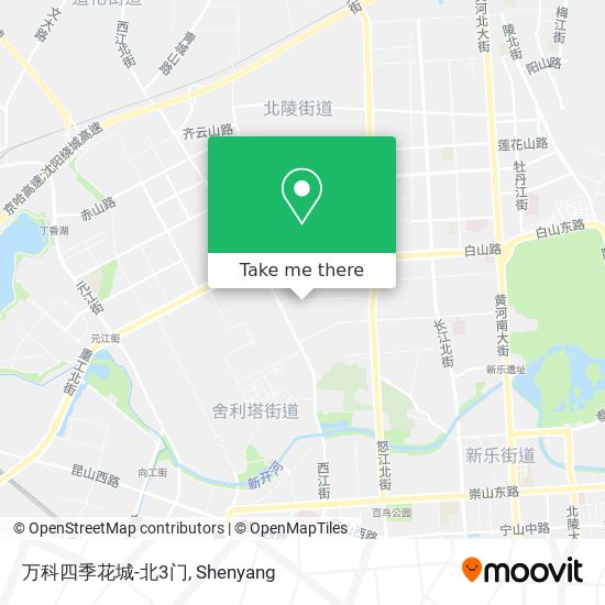 万科四季花城-北3门 map
