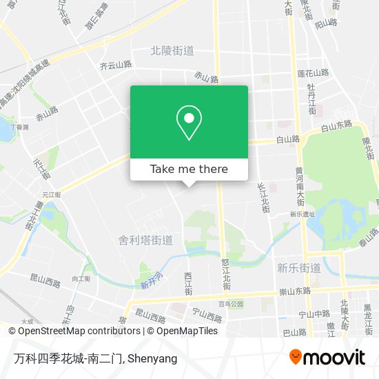 万科四季花城-南二门 map