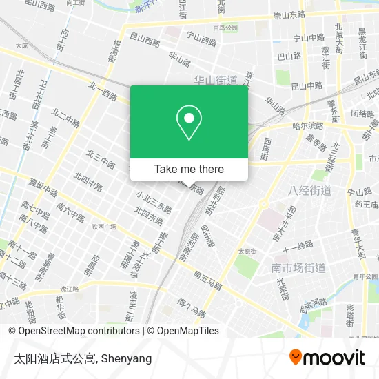 太阳酒店式公寓 map