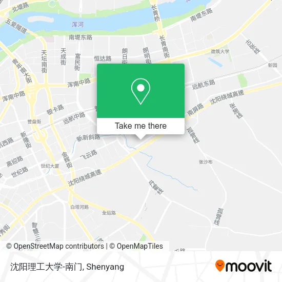 沈阳理工大学-南门 map