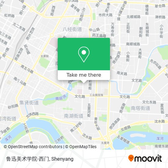 鲁迅美术学院-西门 map