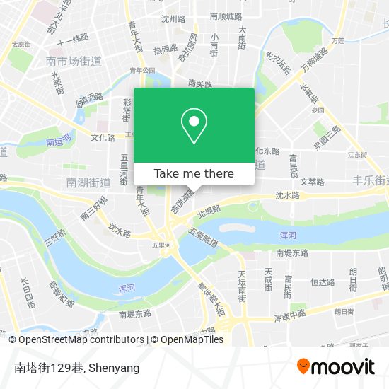 南塔街129巷 map