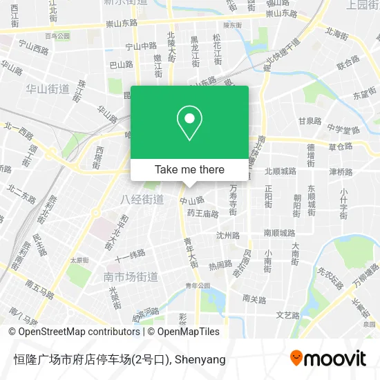 恒隆广场市府店停车场(2号口) map