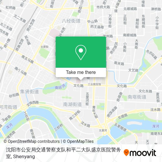 沈阳市公安局交通警察支队和平二大队盛京医院警务室 map