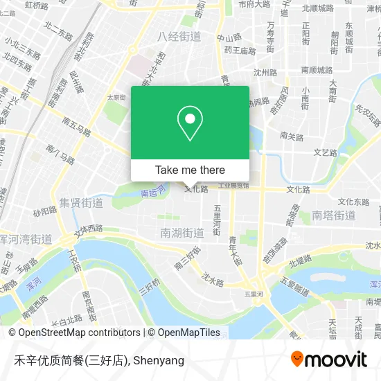 禾辛优质简餐(三好店) map