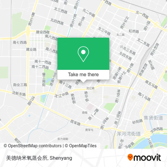 美德纳米氧蒸会所 map