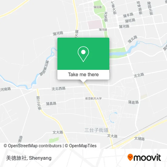 美德旅社 map
