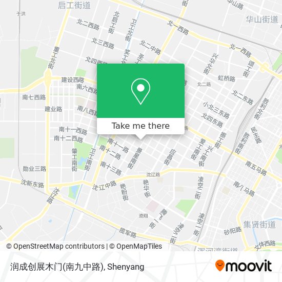 润成创展木门(南九中路) map