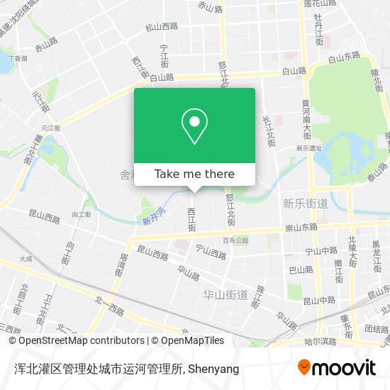 浑北灌区管理处城市运河管理所 map