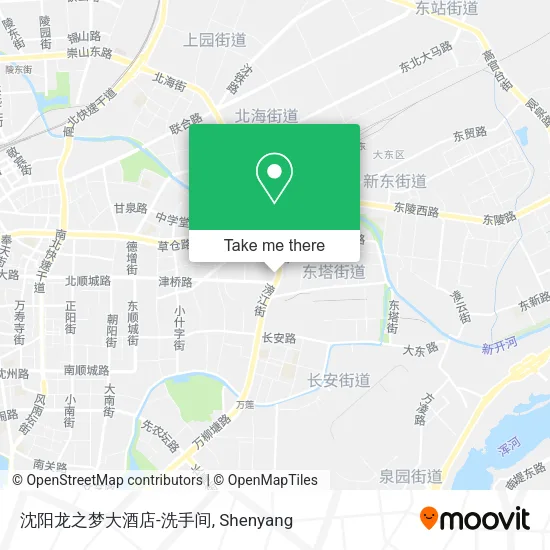 沈阳龙之梦大酒店-洗手间 map