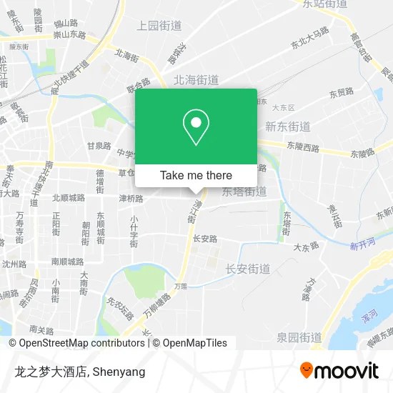 龙之梦大酒店 map