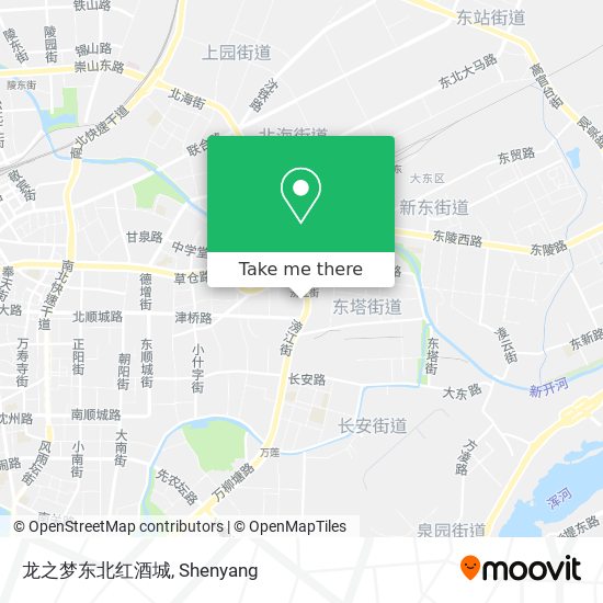 龙之梦东北红酒城 map