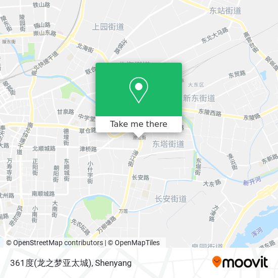 361度(龙之梦亚太城) map