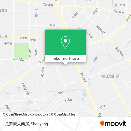 龙安康大药房 map