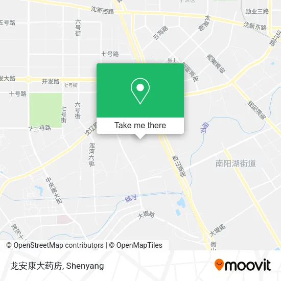 龙安康大药房 map