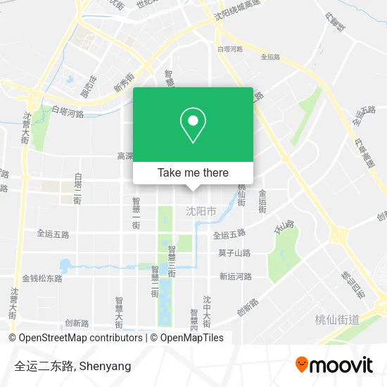 全运二东路 map