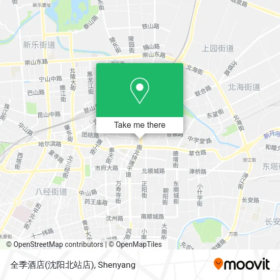 全季酒店(沈阳北站店) map