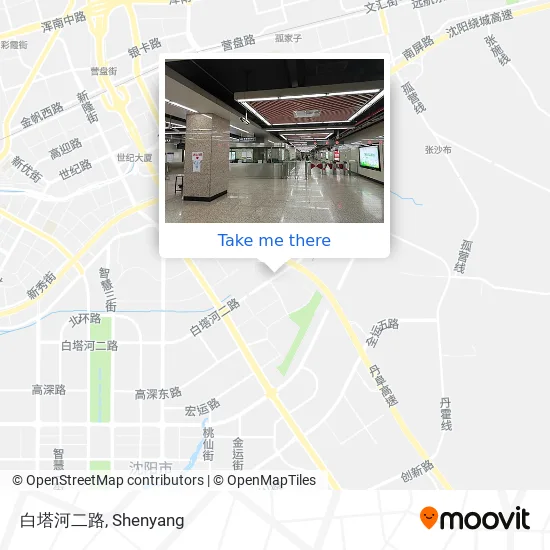 白塔河二路 map