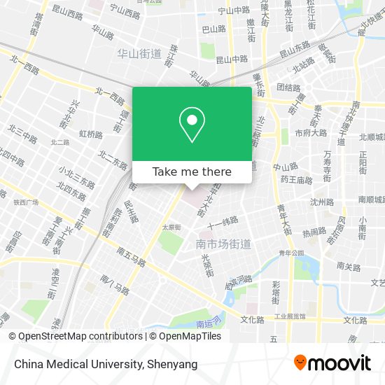 China Medical University map