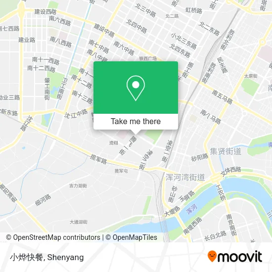 小烨快餐 map