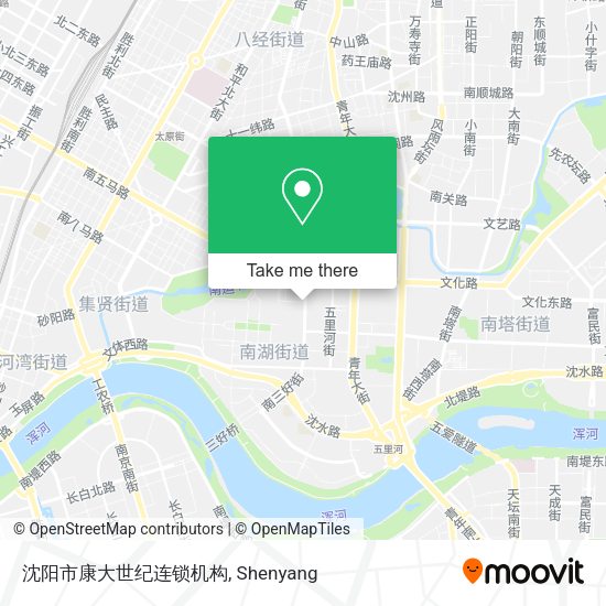 沈阳市康大世纪连锁机构 map