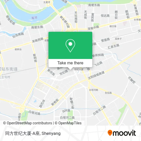 同方世纪大厦-A座 map
