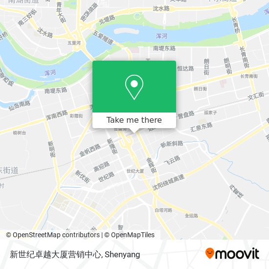 新世纪卓越大厦营销中心 map