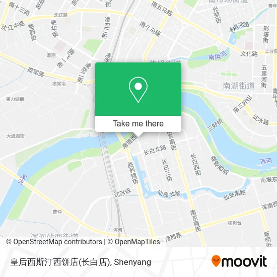 皇后西斯汀西饼店(长白店) map
