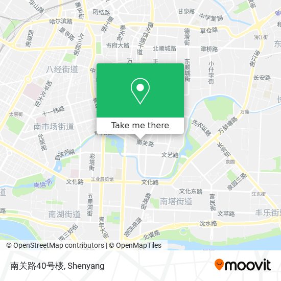 南关路40号楼 map
