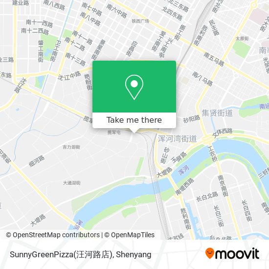 SunnyGreenPizza(汪河路店) map