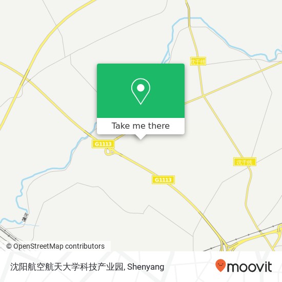 沈阳航空航天大学科技产业园 map