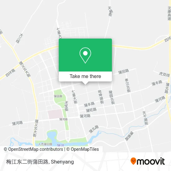 梅江东二街蒲田路 map
