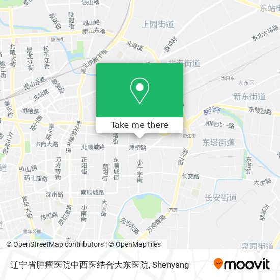 辽宁省肿瘤医院中西医结合大东医院 map