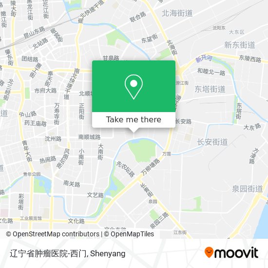 辽宁省肿瘤医院-西门 map