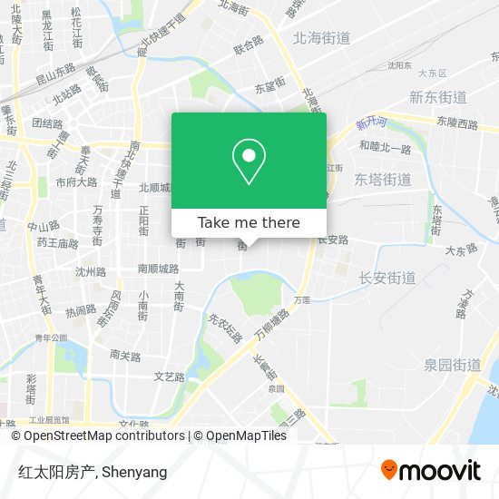 红太阳房产 map