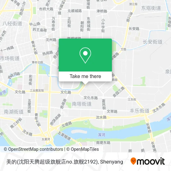 美的(沈阳天腾超级旗舰店no.旗舰2192) map