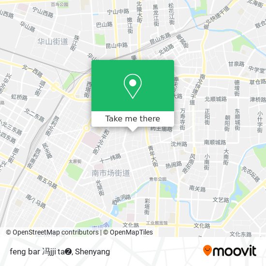 feng bar 冯jji ta➋ map
