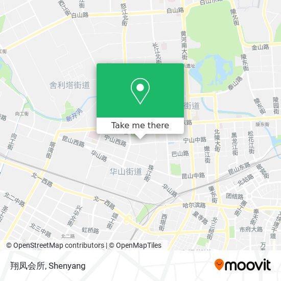 翔凤会所 map