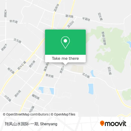 翔凤山水国际-一期 map