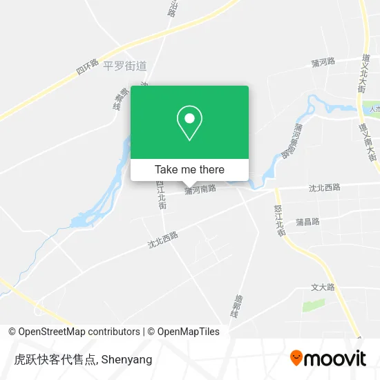 虎跃快客代售点 map