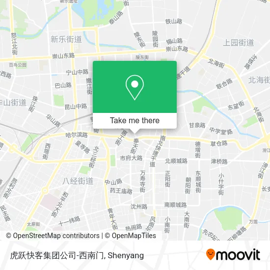 虎跃快客集团公司-西南门 map