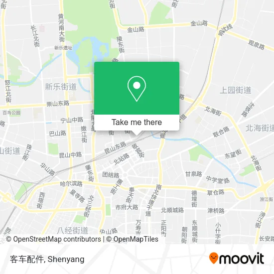 客车配件 map