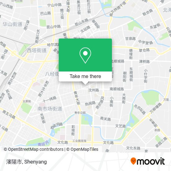 瀋陽市 map