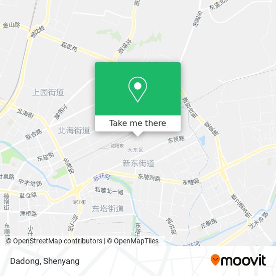 Dadong map