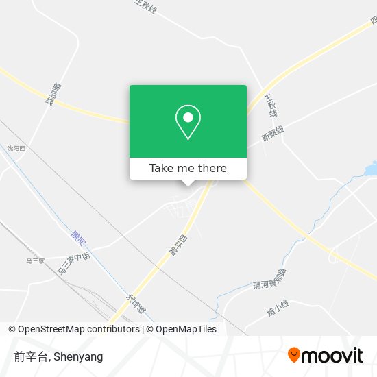 前辛台 map