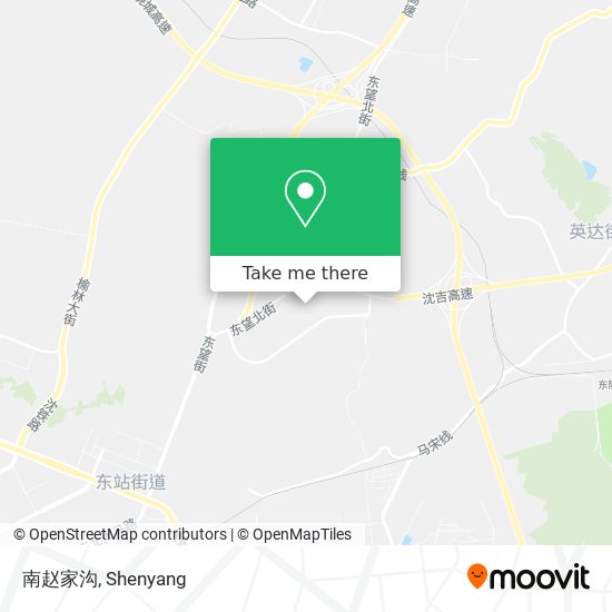 南赵家沟 map