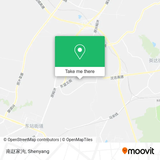南赵家沟 map