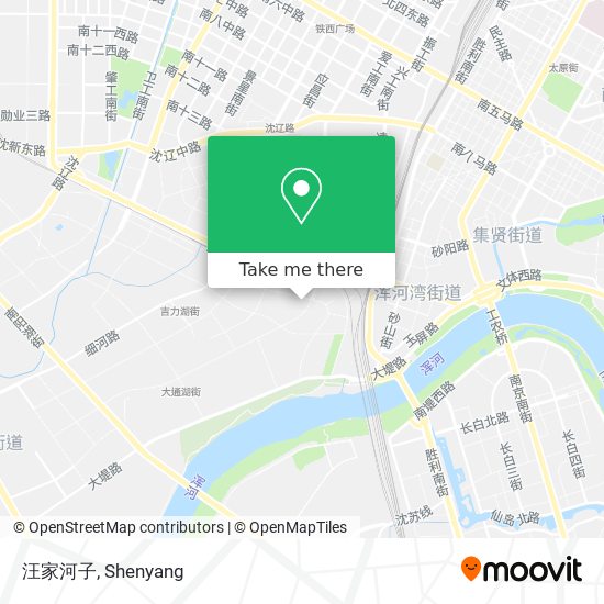汪家河子 map