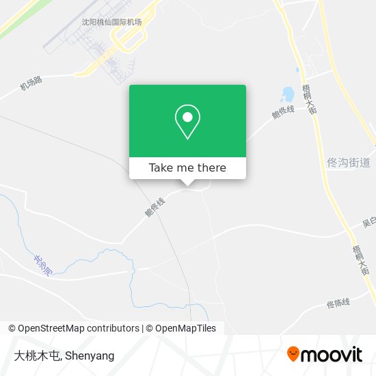 大桃木屯 map