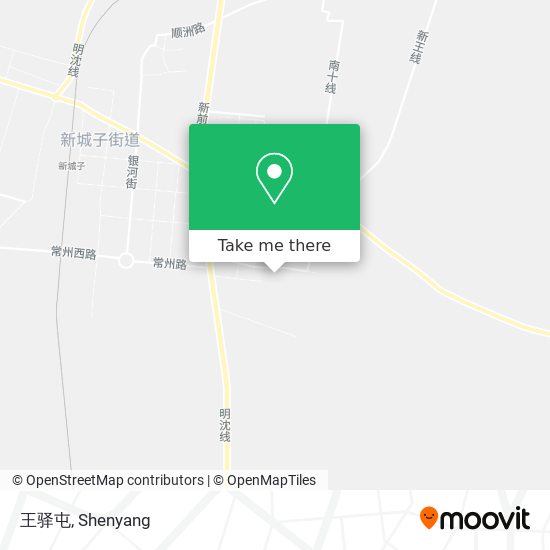 王驿屯 map